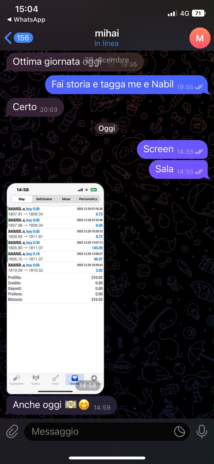 Testimonianza Mihai