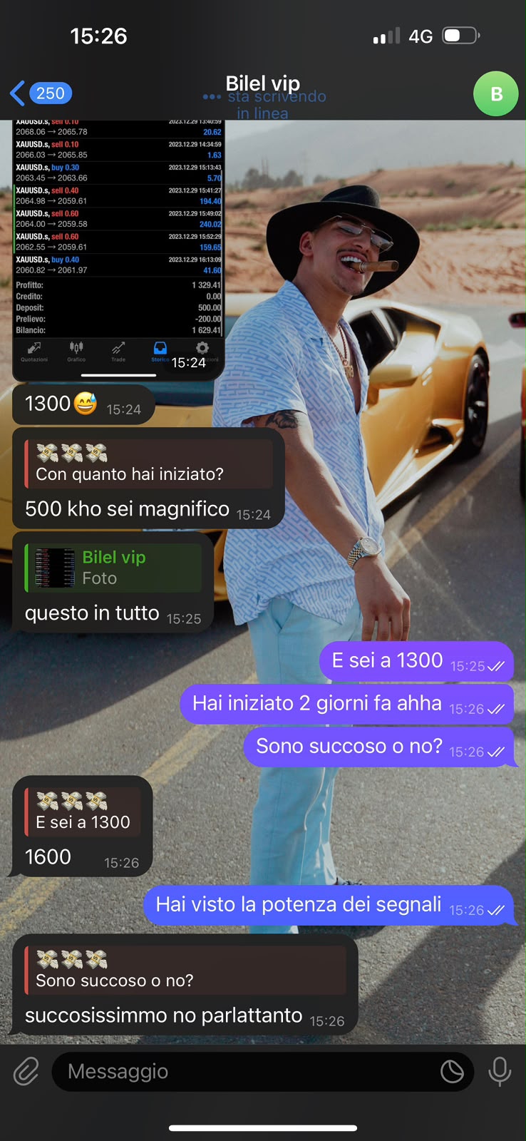 Testimonianza Bilel VIP