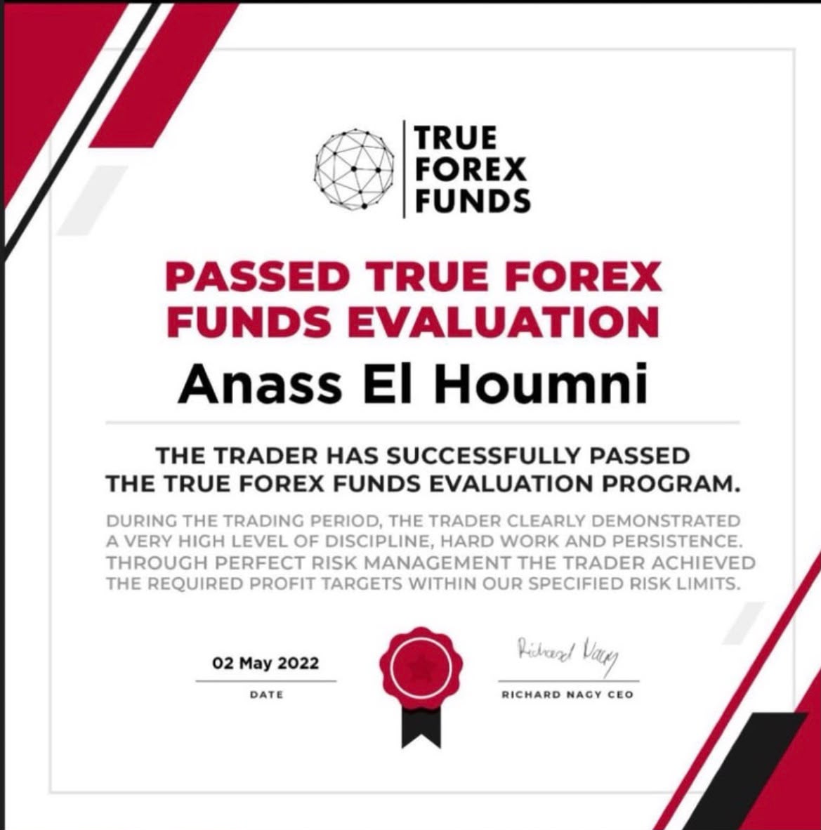 Payout Anass — TFF