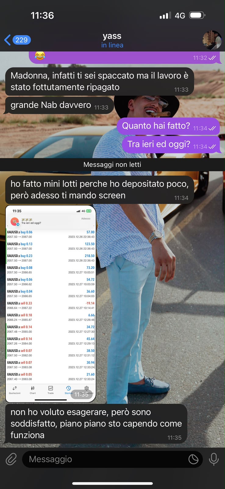 Testimonianza Yass