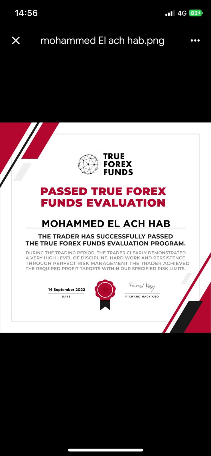 Payout Mohammed — TFF