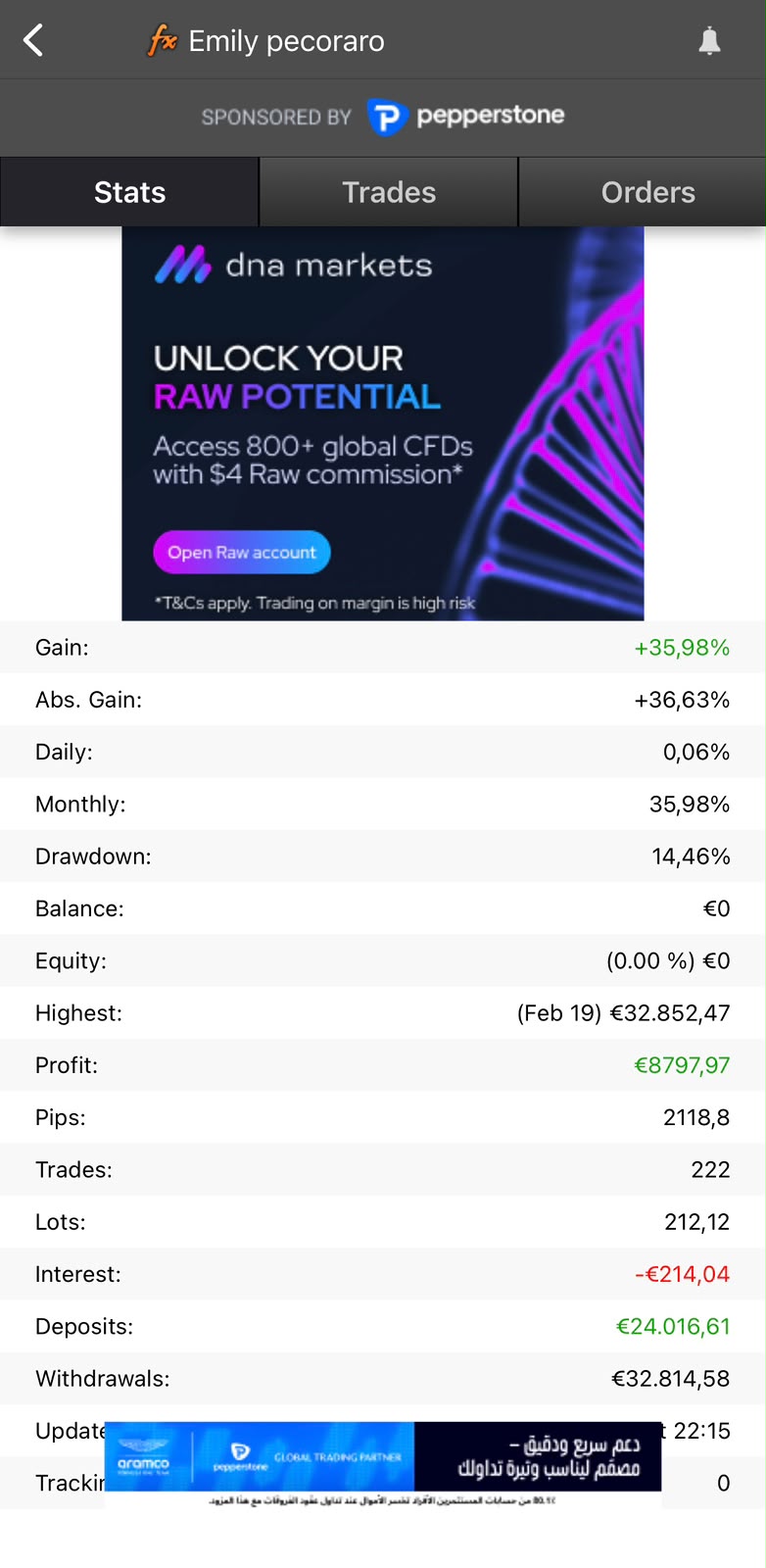 Payout Emily — MFB