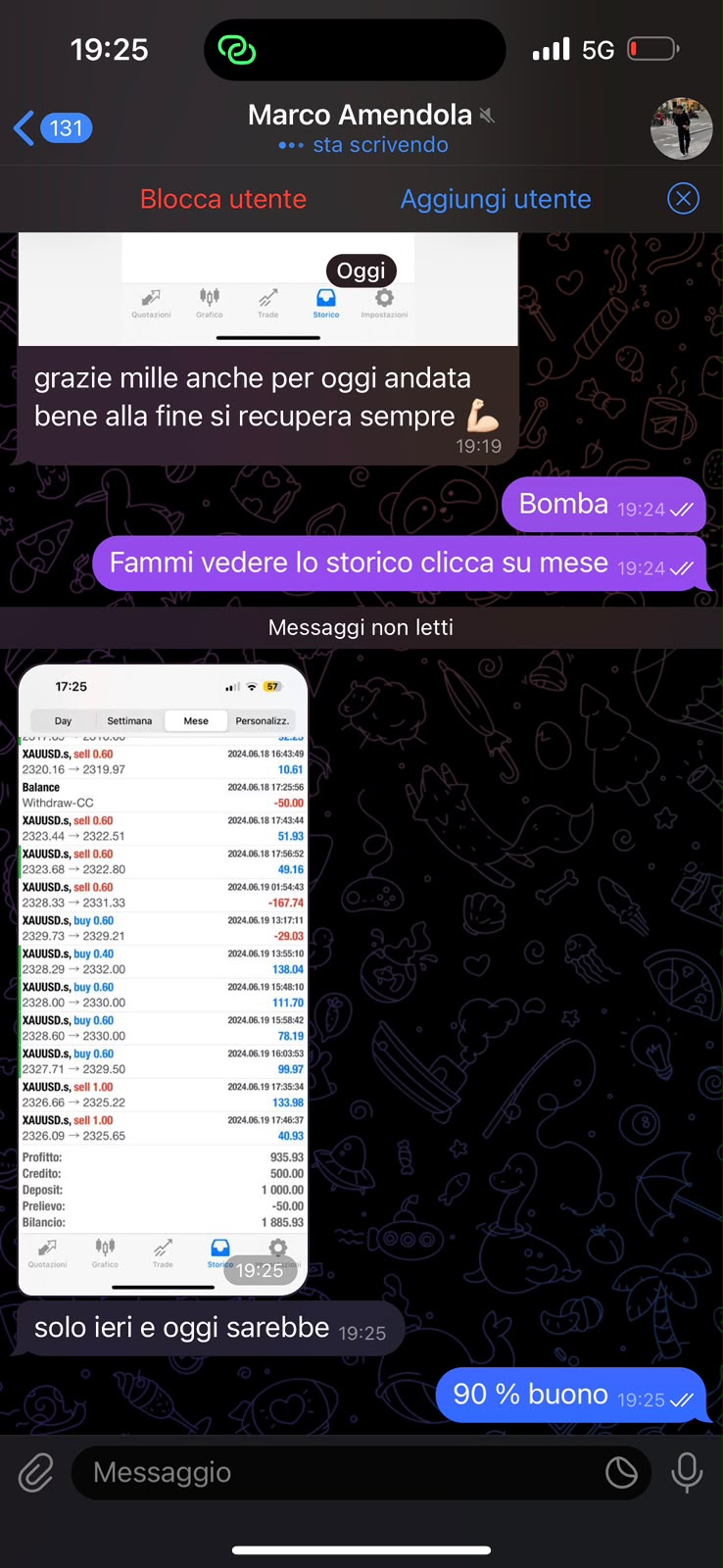 Testimonianza Marco Amendola